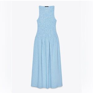 Zara Blue Midi Dress